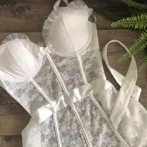 VS Bridal Apron Chemise NWT